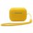 Mobigear Lanyard Apple AirPods Pro 2 Hoesje Flexibel Siliconen - Geel