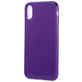 Mobigear Colors iPhone XS Max Hoesje Flexibel TPU Backcover - Paars
