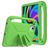 Mobigear AeroArmor Lenovo Tab P12 Kinder Tablethoes met Handvat + Stylus Houder - Groen