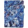 Mobigear Marble iPad 6 (2018) Hoes Bookcase - Blauw