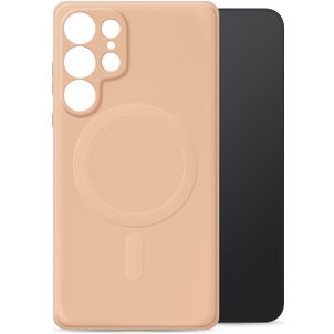 My Style Protective Flex Samsung Galaxy S25 Ultra MagSafe Hoesje Flexibel TPU Backcover - Soft Pink