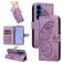 Mobigear Butterfly Samsung Galaxy S26 Hoesje Bookcase Portemonnee - Paars