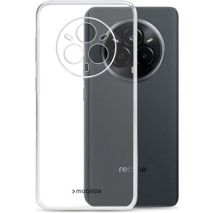 Mobilize Gelly Case Doorzichtig Realme 14 Pro Hoesje Flexibel TPU Backcover - Transparant