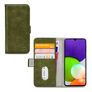 Mobilize Elite Gelly Samsung Galaxy A22 4G Hoesje Bookcase Portemonnee - Groen