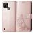 Mobigear Clover Realme C21Y Hoesje Bookcase Portemonnee - Roségoud