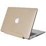 Mobigear Silk Texture United MacBook 12 Inch (2015-2017) Hoes Hardshell Laptopcover MacBook Case - Goud - Model A1534