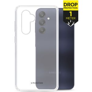 Mobilize Naked Protection Doorzichtig Samsung Galaxy S25 Plus Hoesje Hardcase Backcover Shockproof - Transparant