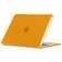 Mobigear Glossy MacBook Air 15 Inch (2023-2025) Hoes Hardshell Laptopcover MacBook Case - Oranje - Model A2941 / A3114 / A3241