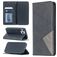 Mobigear Rhombus Slim iPhone 12 Hoesje Bookcase - Grijs