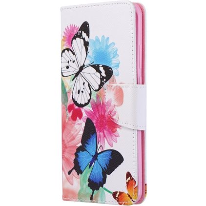 Mobigear Design Huawei P40 Pro Hoesje Bookcase Portemonnee - Vlinder