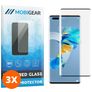 Mobigear Curved Huawei Mate 40 Pro Glazen Screenprotector - Case Friendly - Zwart (3-Pack)