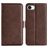 Mobigear Slim Magnet iPhone 17e Hoesje Bookcase Portemonnee - Bruin
