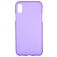Mobigear Colors iPhone XS Max Hoesje Flexibel TPU Backcover - Paars