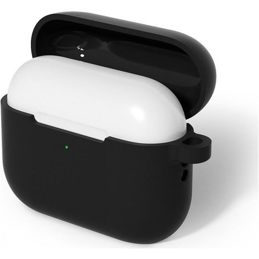 Mobigear Colors Apple AirPods Pro 3 Hoesje Flexibel Siliconen - Zwart