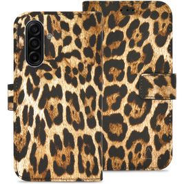 My Style Flex Wallet Samsung Galaxy A26 Hoesje Bookcase Portemonnee - Wild Leopard