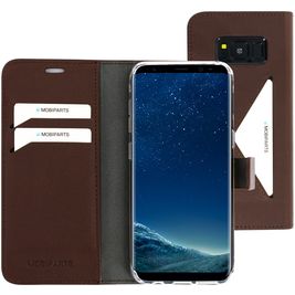 Mobiparts Classic Wallet Samsung Galaxy S8 Hoesje Bookcase Portemonnee - Bruin