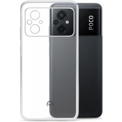 Mobilize Gelly Doorzichtig POCO M5 Hoesje Flexibel TPU Backcover - Transparant
