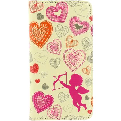 Mobilize Premium Magnet Samsung Galaxy S5 Mini Hoesje Bookcase - Cupid