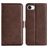 Mobigear Slim Magnet iPhone 17e Hoesje Bookcase Portemonnee - Bruin