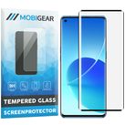 Mobigear Premium OPPO Reno 6 Pro 5G Glazen Screenprotector - Case Friendly - Zwart