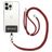 Mobigear Lanyard Universeel Verstelbaar Telefoonkoord - Bordeauxrood
