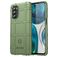 Mobigear Rugged Shield Motorola Moto G52 Hoesje Flexibel TPU Backcover Shockproof - Groen