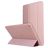 Mobigear Tri-Fold Gel iPad 9 (2021) Hoes TPU,Kunstleer Bookcase - Roségoud