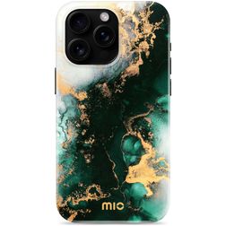 MIO iPhone 16 Pro Max MagSafe Hoesje Hardcase Backcover - Green Marble