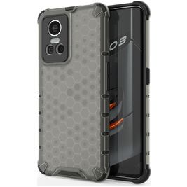 Mobigear Honeycomb Realme GT Neo 3 Hoesje Hardcase Backcover Shockproof - Zwart