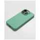 Nudient Base iPhone 15 Pro Max Siliconen Hoesje Backcover - Mint Green
