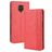 Mobigear Sensation Xiaomi Redmi Note 9S Hoesje Bookcase Portemonnee - Rood