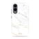MIO Samsung Galaxy S25 Edge MagSafe Hoesje Hardcase Backcover - White Marble