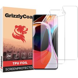 GrizzlyCoat Xiaomi Mi 10 Hydrogel TPU Screenprotector - Case Friendly + Installatie Frame (2-Pack)