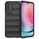 Mobigear Bumpy Samsung Galaxy A24 Hoesje Flexibel TPU Backcover - Zwart