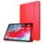 Mobigear Tri-Fold Gel iPad Pro 11 Inch (2021) Hoes TPU,Kunstleer Bookcase - Rood