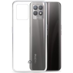 Mobilize Gelly Doorzichtig Realme 8i Hoesje Flexibel TPU Backcover - Transparant