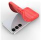Mobigear Bumpy Samsung Galaxy S24 Hoesje Flexibel TPU Backcover - Rood