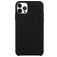 Mobigear Rubber Touch iPhone 15 Pro Siliconen Hoesje Backcover - Zwart