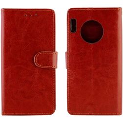 Mobigear Wallet Huawei Mate 30 Pro Hoesje Bookcase Portemonnee - Bruin