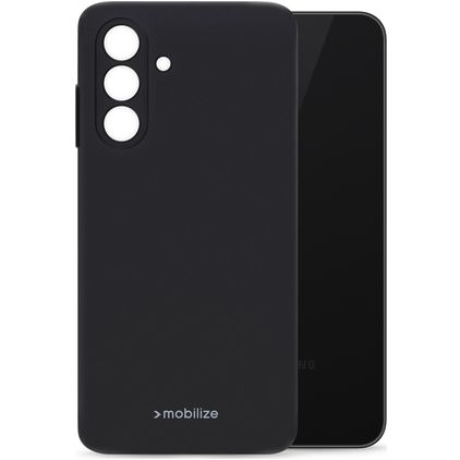 Mobilize Rubber Gelly Samsung Galaxy A26 Hoesje Flexibel TPU Backcover - Zwart