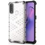 Mobigear Honeycomb Doorzichtig OPPO A31 Hoesje Hardcase Backcover Shockproof - Transparant