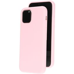 Mobiparts iPhone 11 Pro Siliconen Hoesje Backcover - Blossom Pink