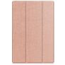 Mobigear Tri-Fold Gel Samsung Galaxy Tab A8 10.5 (2021) Hoes TPU,Kunstleer Bookcase - Roségoud