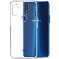 Mobilize Gelly Doorzichtig Samsung Galaxy A20s Hoesje Flexibel TPU Backcover - Transparant