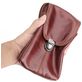 Mobigear Broekriemhoesje (max 17 cm x 10,5 cm) - Riemtasje - Holster - Bruin
