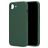 Mobiparts iPhone 16e Siliconen Hoesje Backcover - Forest Green