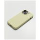 Nudient Base iPhone 15 Siliconen Hoesje Backcover - Pale Yellow