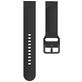Mobigear Sport Buckle Siliconen Fitbit Versa 2 Bandje Gespsluiting - Zwart