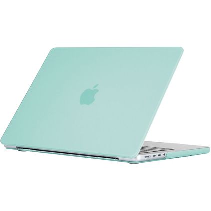 Mobigear Matte MacBook Pro 16 Inch (2021-2026) Hoes Hardshell Laptopcover MacBook Case - Groen - Model A2485 / A2780 / A2991 / A3186 / A3428 / A3429