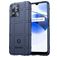 Mobigear Rugged Shield Realme C35 Hoesje Flexibel TPU Backcover Shockproof - Blauw